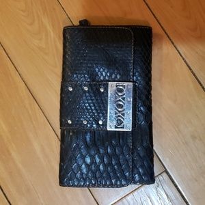 XOXO snake skin wallet